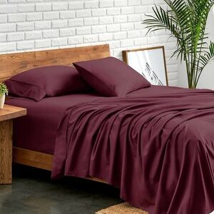 home 4 PIECE SHEET SET KING Soft as Clouds Distinctly Luxurious